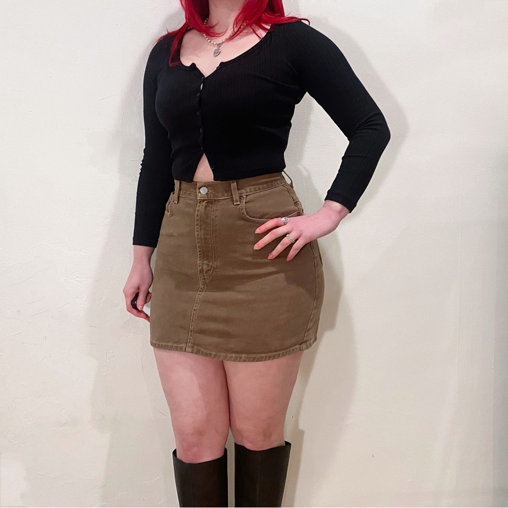 Lucky brand denim skirt
